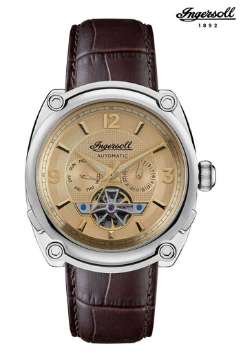 Ingersoll Gents Brown The Michigan Watch (D85622) | £310