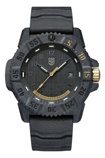 Luminox Gents Grey Master Carbon Seal 3800 Series Navy SEAL Watch (D85624) | £699