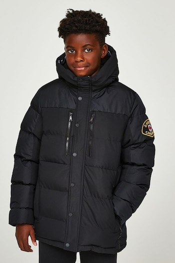 Zavetti Canada Raff Puffa Black Jacket (D85677) | £95