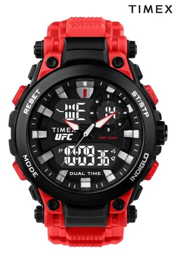 Timex Gents Red Impact UFC Watch (D85893) | £80