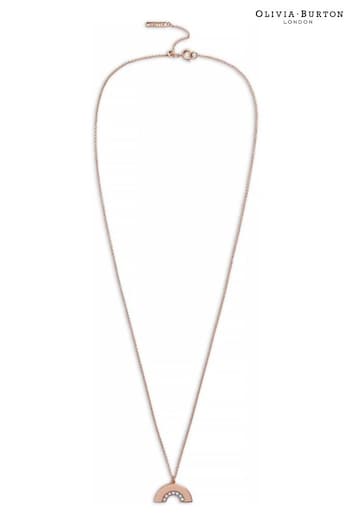 Olivia Burton Jewellery Ladies Pink Rainbow Necklace (D86185) | £65