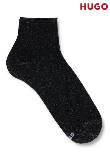 HUGO Light Sparkle Black Socks (D86213) | £13