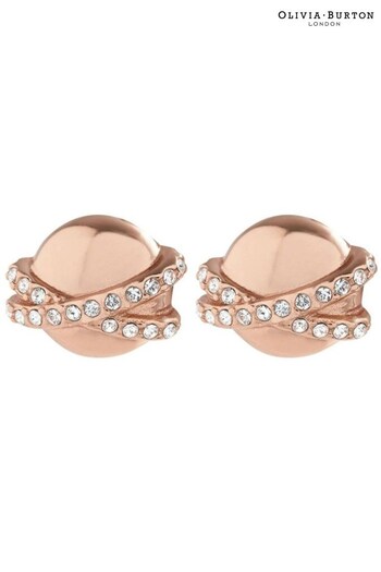Olivia Burton Jewellery Ladies Pink Planet Classics Earrings (D86280) | £45
