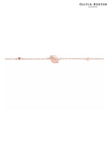 Olivia Burton Jewellery Ladies Pink Planet Classic Bracelet (D86357) | £60