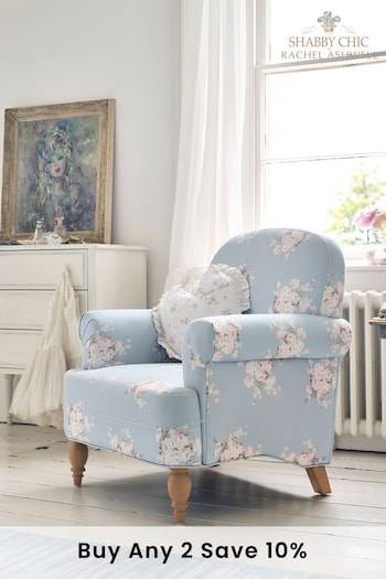 Shabby Chic by Rachel Ashwell® Bella Rose Sage Phoebe Chair (D86465) | £450