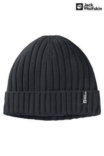 Jack Wolfskin Rib Knit Beanie Hat (D86469) | £32