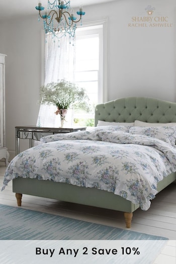 Shabby Chic by Rachel Ashwell® Sage Green Chantry Bed (D86542) | £550 - £650