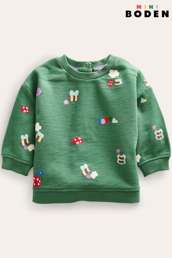 Boden Green Relaxed Sweatshirt (D86572) | £23 - £25