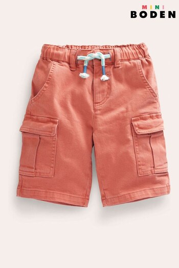 Boden Red Garment Dye Cargo Shorts (D86608) | £32 - £37