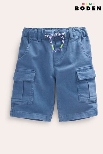 Boden Blue Garment Dye Cargo Owens Shorts (D86609) | £32 - £37