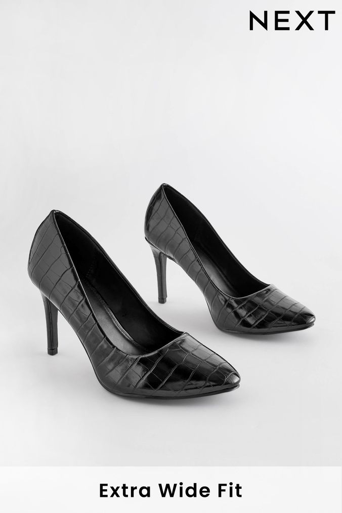 Extra wide womens heels sale