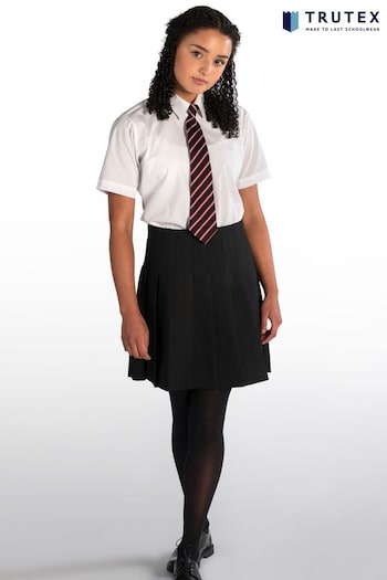 Trutex Senior Girls Permanent Pleats School Skirt (D86805) | £24 - £27