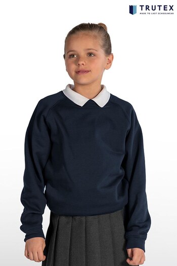 Trutex Navy School Sweatshirt (D86810) | £15 - £19