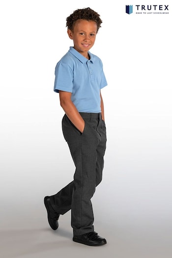 Trutex Junior Boys Classic Fit School Trousers (D86812) | £17
