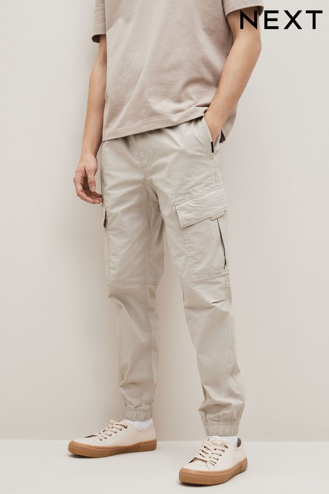 Mens white sale cargo pants
