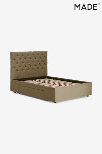 MADE.COM Green Skye Storage Bed Frame (D87007) | £699 - £899