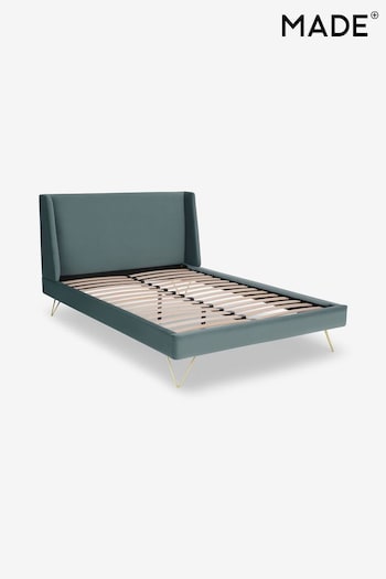 MADE.COM Marine Green Elona Bed Frame (D87008) | £599 - £799