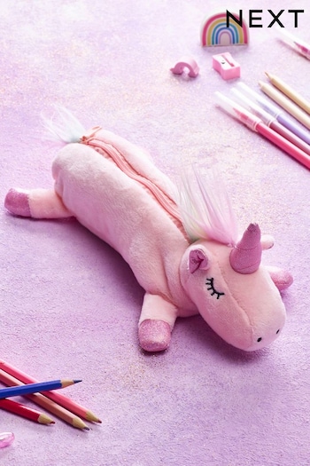 Pink Unicorn Pencil Case (D87028) | £8