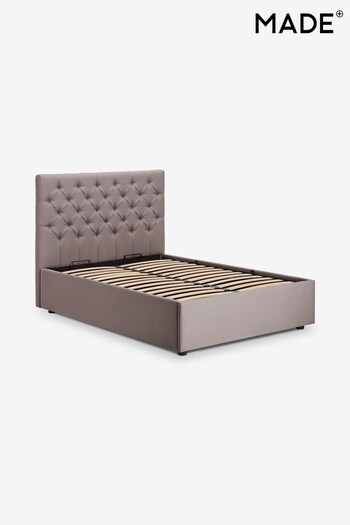 MADE.COM Grey Skye Storage Bed Frame (D87168) | £749 - £949