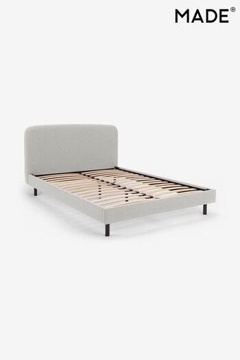 MADE.COM Grey Besley Bed Frame (D87170) | £599 - £699