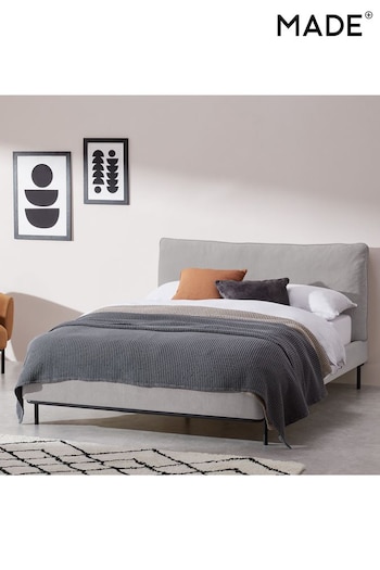 MADE.COM Grey Harlow Bed Frame (D87172) | £649 - £849