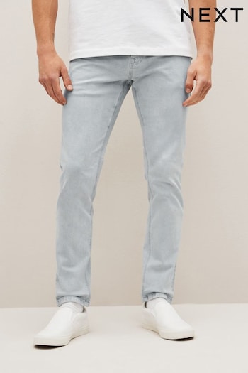 Light Grey Skinny Classic Stretch Jeans (D87209) | £26