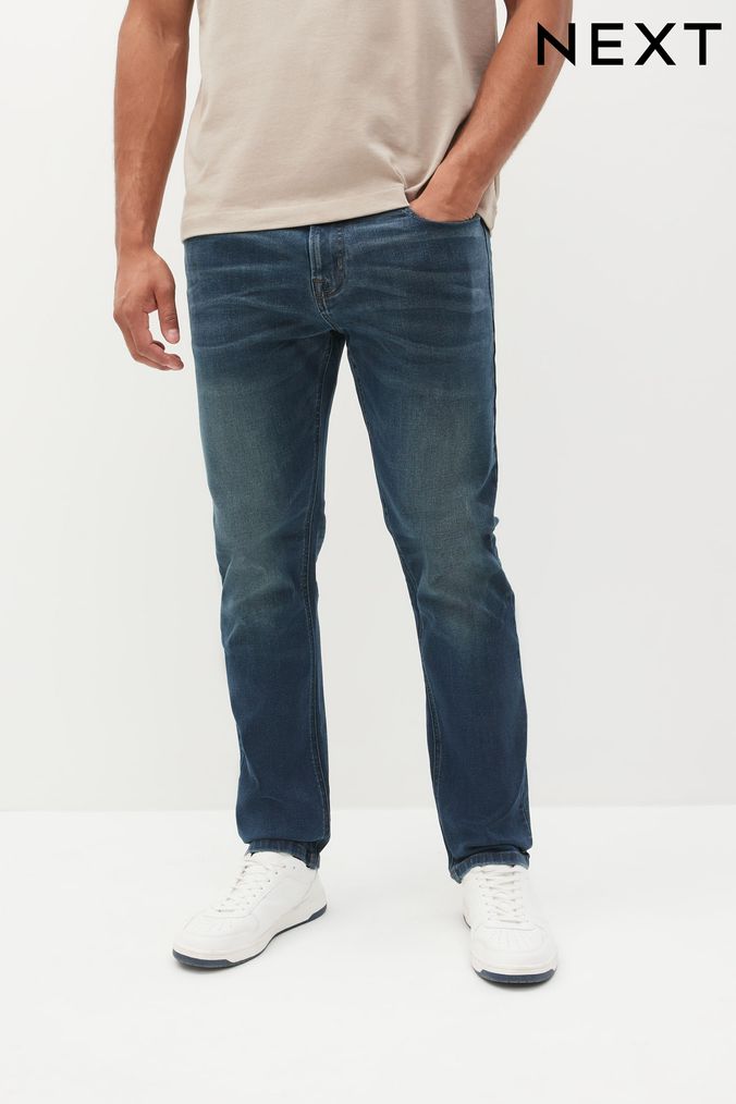 Buy Men s Grey Button Fly Jeans Online Next UK