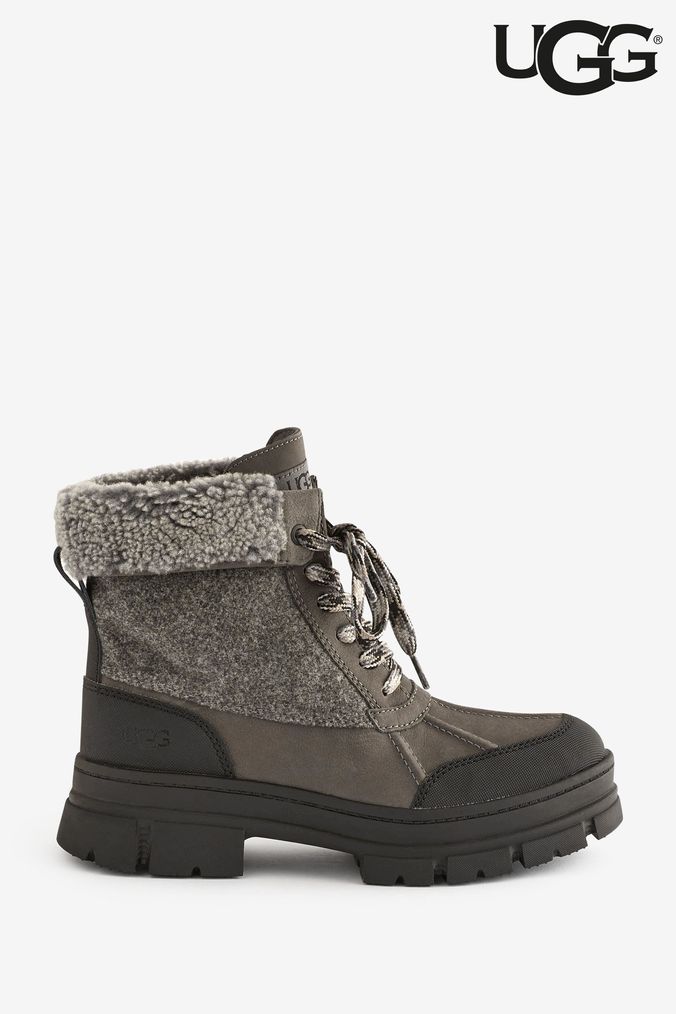 Next womens grey boots outlet
