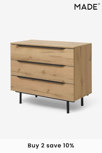 MADE.COM Oak Damien Chest Of Drawers (D87288) | £329