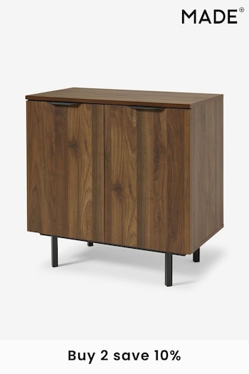 MADE.COM Walnut Effect Damien Compact Small Sideboard (D87305) | £349