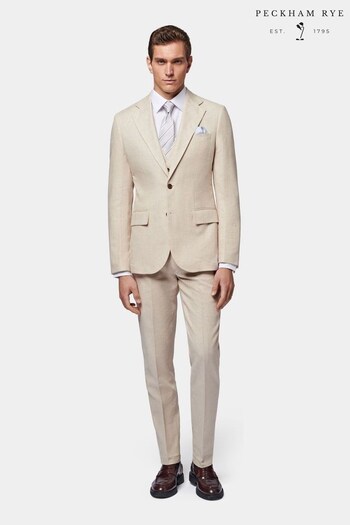 Peckham Rye Cream Three Piece Suit (D87685) | £349