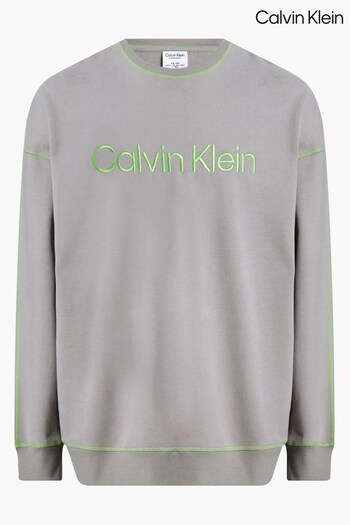 Calvin Klein Grey Future Shift Lounge Sweatshirt (D87774) | £70