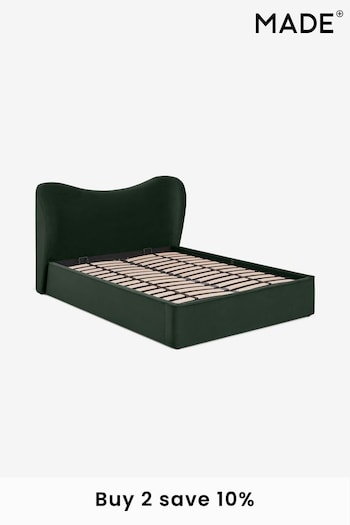 MADE.COM Green Kooper Ottoman Storage Bed (D87784) | £899 - £1,099