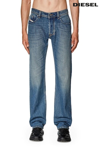 Diesel Mid Blue Denim Larkee Straight Fit Jeans (D87857) | £150
