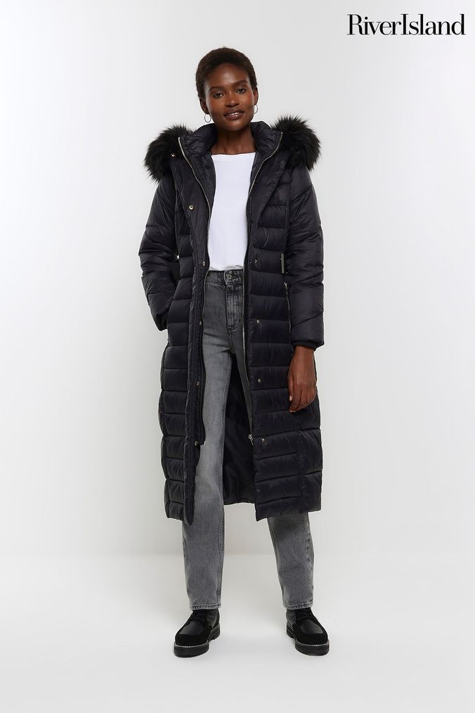 Ladies coats sale in river island