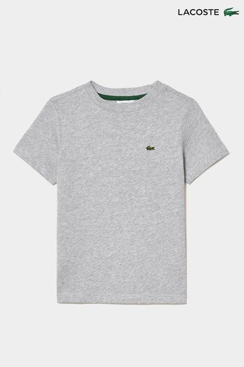 Lacoste Grey Core Essentials Children T-Shirt (D87997) | £20 - £35