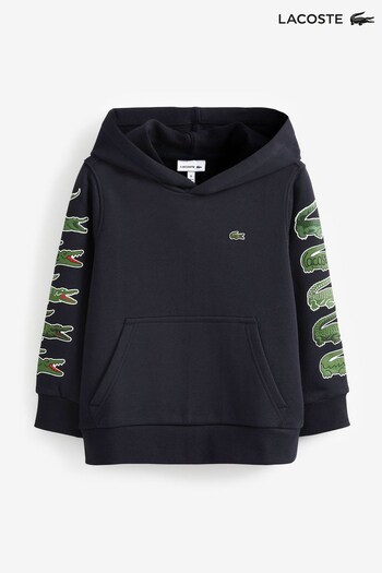 Lacoste Black Holiday Icons Children Hoodie (D88001) | £60 - £75