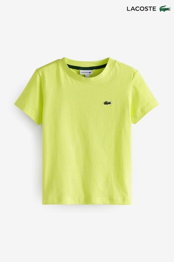 Lacoste Children Yellow Core Essentials T-Shirt (D88019) | £20 - £35