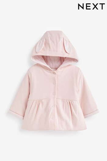Pink Lightweight Baby Jersey Jacket (0mths-2yrs) (D88051) | £15 - £17