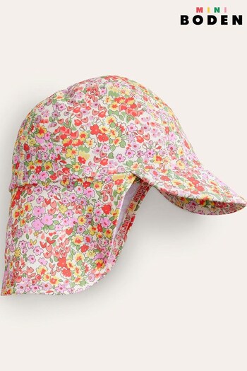 Boden Pink Printed Sun-Safe Swim Hat (D88062) | £13 - £15