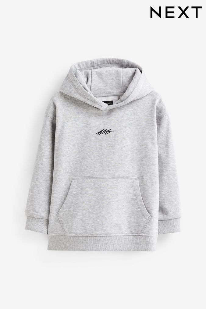 Grey hoodie for boys discount