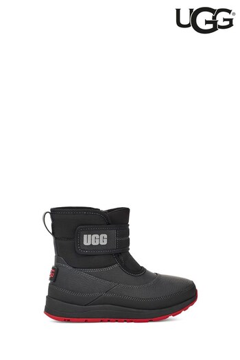 UGG round Taney Weather Black Boots (D88238) | £105