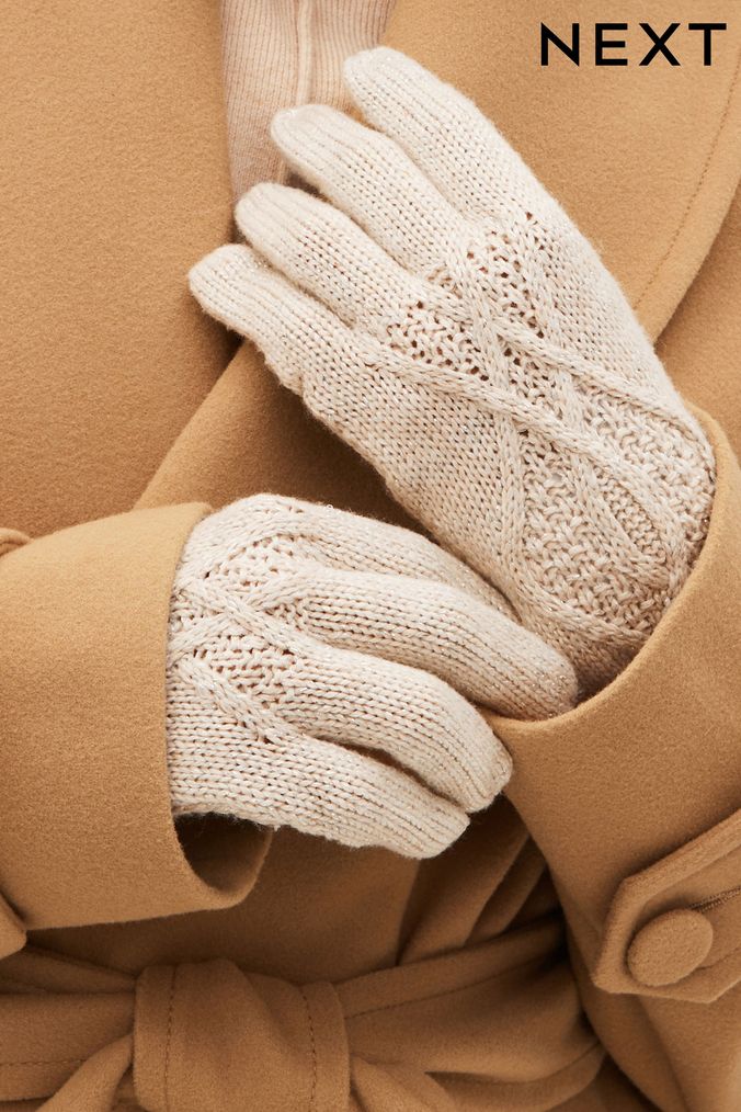 Women's knit gloves store