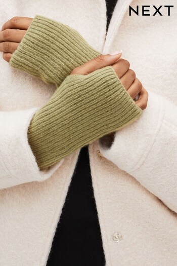 Green Collection Luxe 30% Cashmere Handwarmer Gloves (D88763) | £20