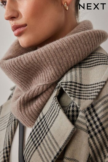 Cream Collection Luxe 100% Cashmere Snood Scarf (D88903) | £65
