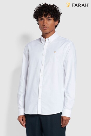 Farah Brewer Long Sleeve Shirt (D88942) | £65