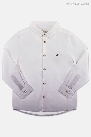 Angel & Rocket Grey Faded Mason Shirt (D89015) | £10 - £12