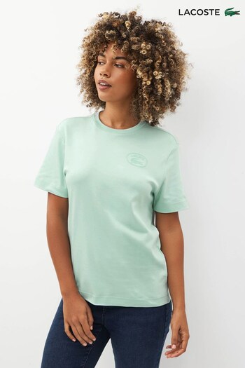 Lacoste 4H9925 Women Green Core Originals T-Shirt (D89740) | £70