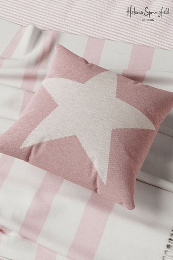 Helena Springfield Pink Star Cushion (D89878) | £30