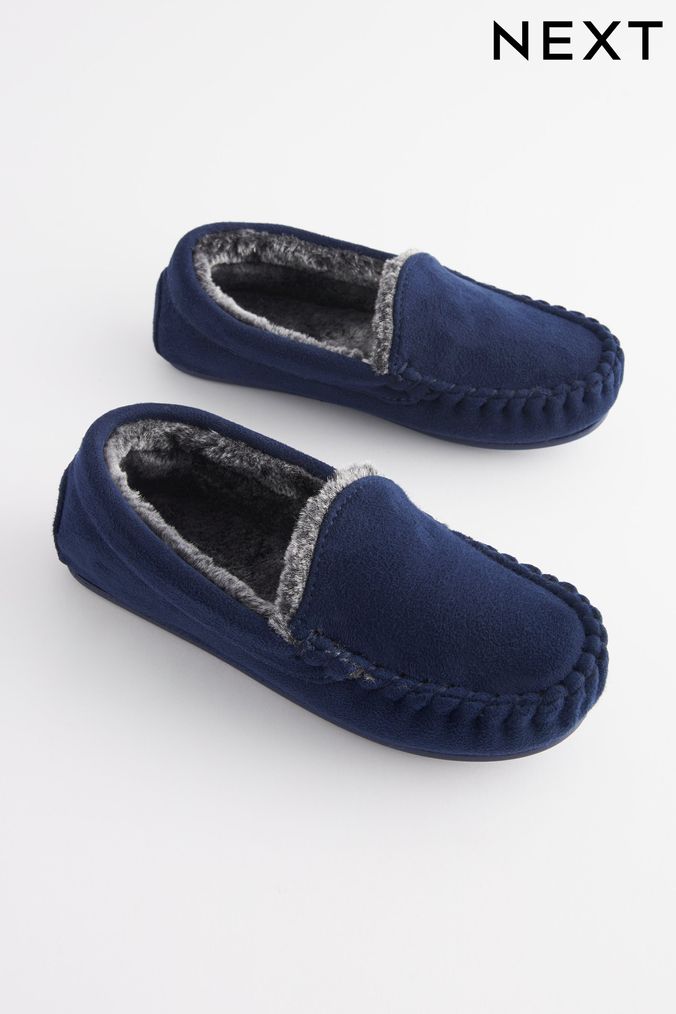 Boys sales moccasin slippers